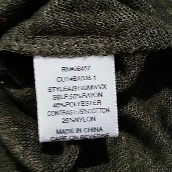 Long sleeve high/low top - Picture 6 of 6